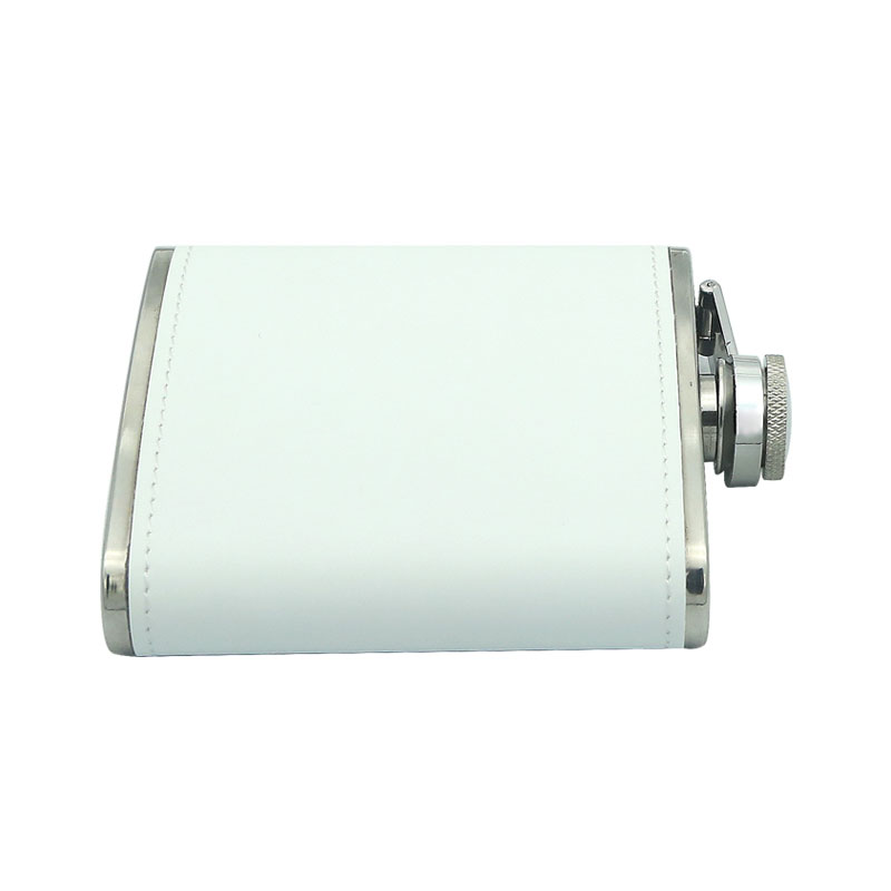 7 oz. Sublimatio Leatherette Steel Flask 7 oz. Sublimatio Leatherette Steel Flask