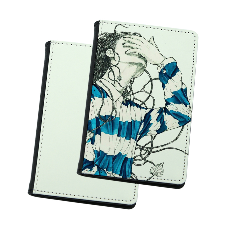 Sublimatione Leatherette Congue casu cum interiore PU Leather