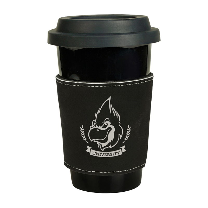 Laserable Leatherette Mug Sleeve