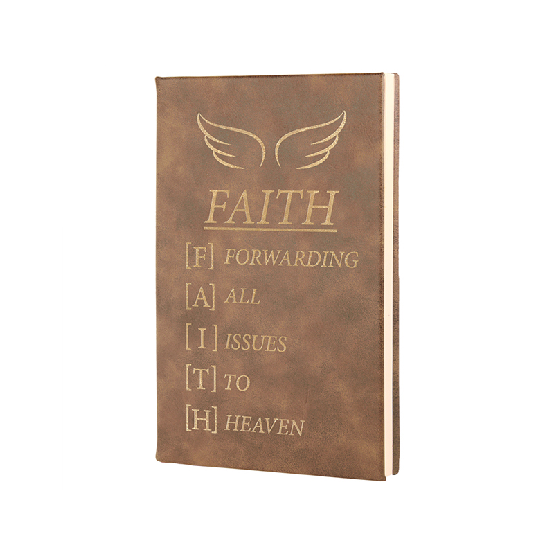 5 1/4' x 8 1/4' Leatherette Journals