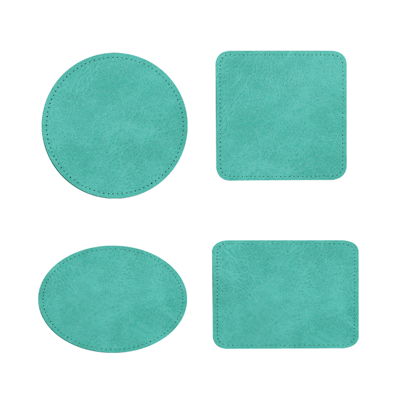 3' x 2' Rectangulum Sublimationis Leatherette Patches cum Adhesive