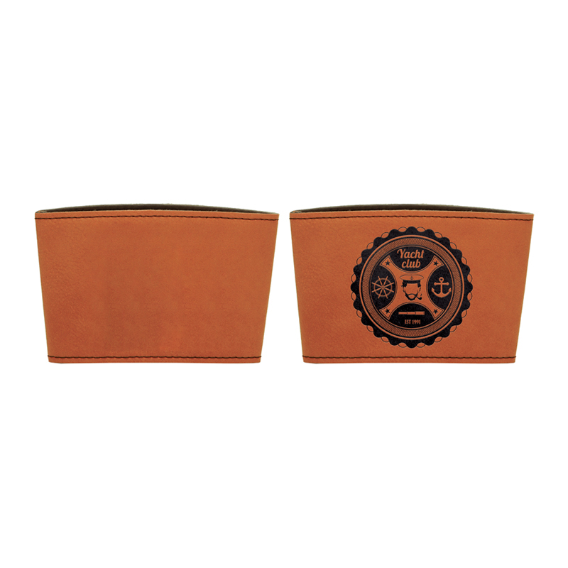 Laserable Leatherette Mug Sleeve