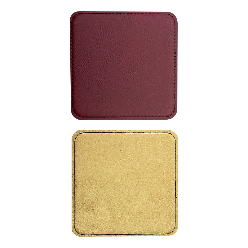 4' x 4' Quadratum Leatherette Coasters 4' x 4' Quadratum Leatherette Coasters