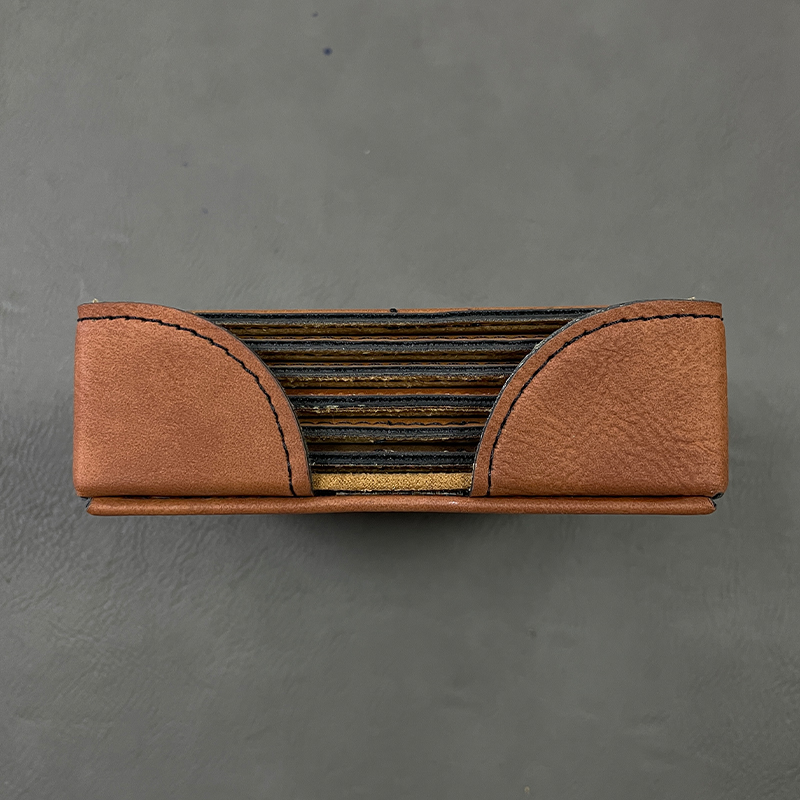 4' x 4' Quadratum Leatherette Coasters 4' x 4' Quadratum Leatherette Coasters