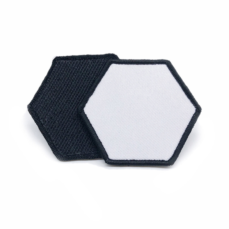 3 1/2' x 2 1/2' Rectang Sublimation Leatherette Patches with Adhesive