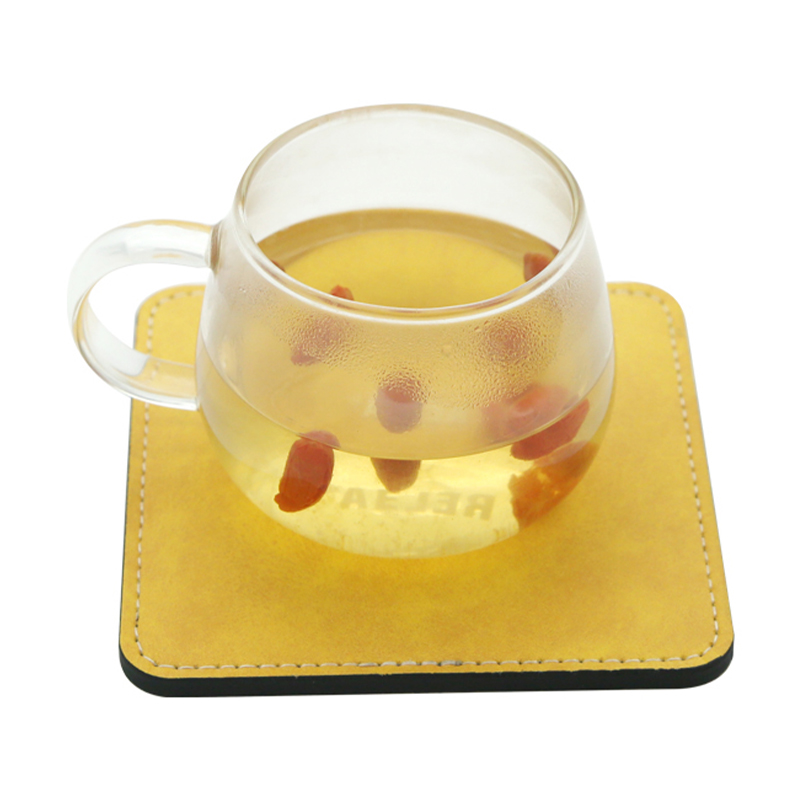 Sublimatione PU Leather Mug Coaster -Square