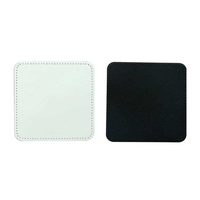 Sublimatione PU Leather Mug Coaster -Square