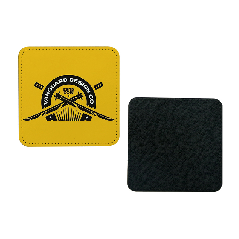 Sublimatione PU Leather Mug Coaster -Square