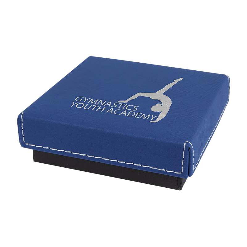 7 3/8' x 5 3/4' Gift Box cum Laserable Leatherette Lid