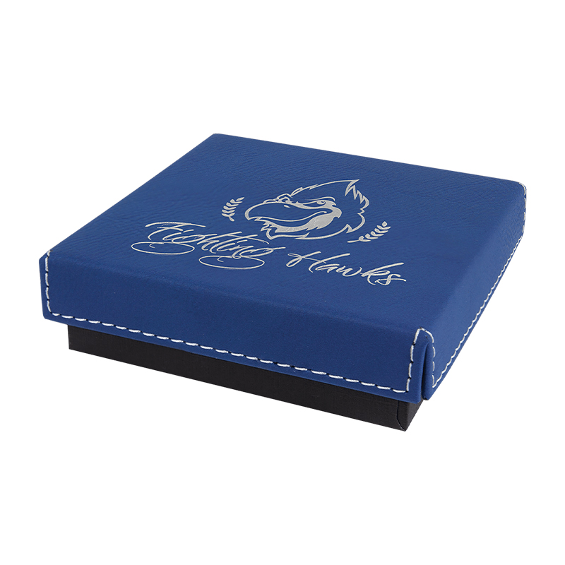 4' x 4' Numisma Box cum Laserable Leatherette Lid