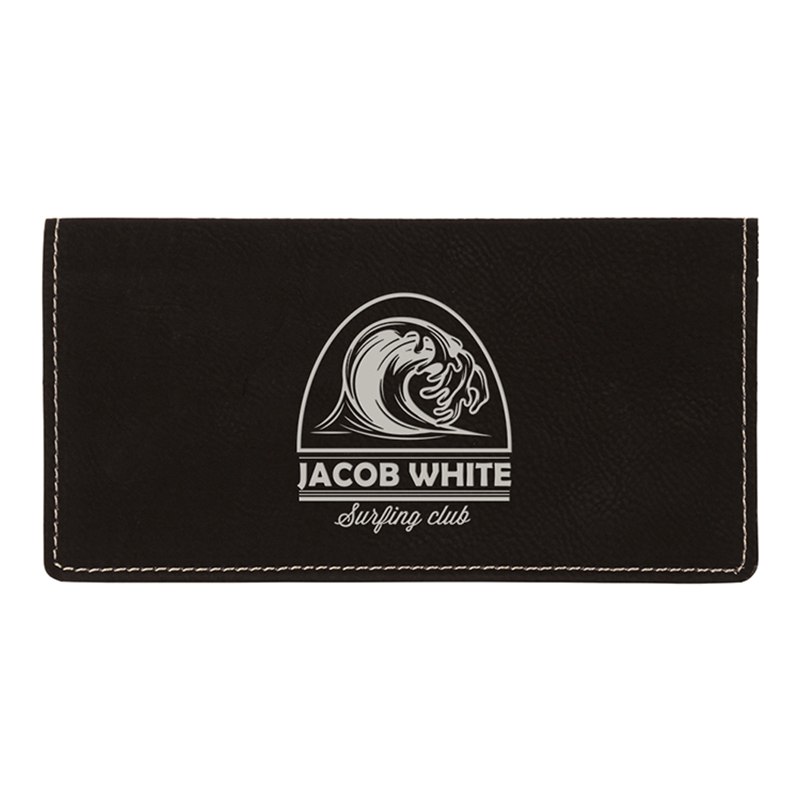 Laserable Leatherette Checkbook Covers