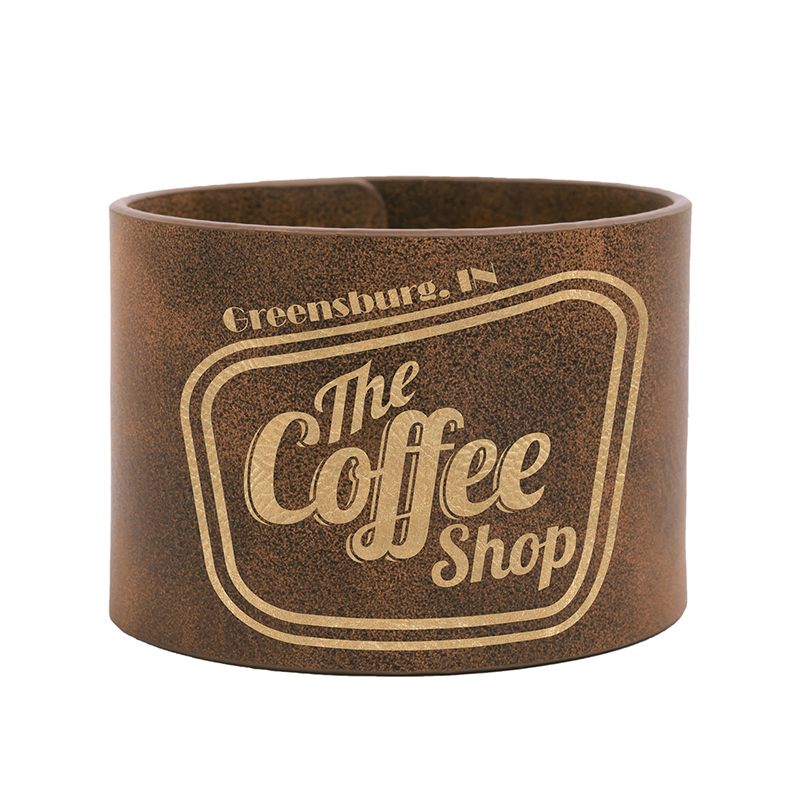 9 1/2' x 2' Laserable Leatherette Cuff Bracelet 9 1/2' x 2' Laserable Leatherette Cuff Bracelet