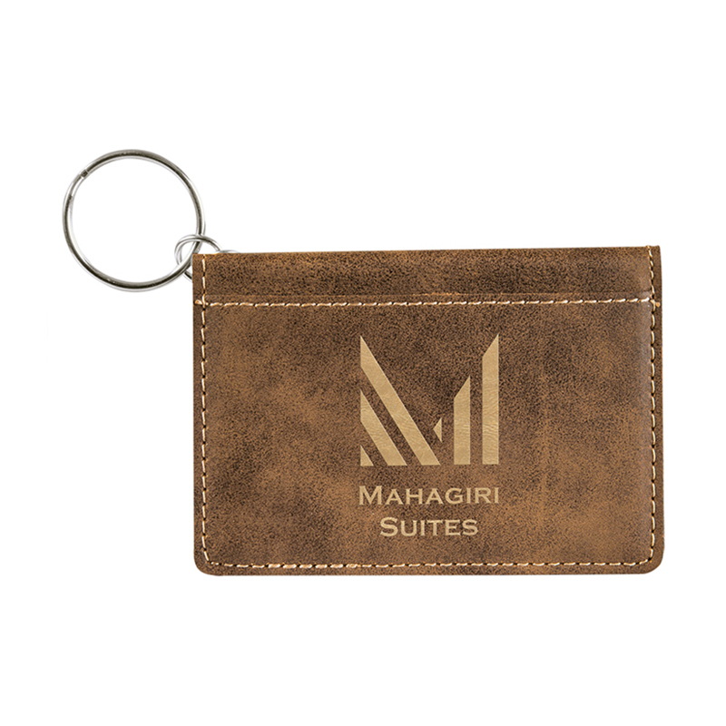 Laserable Leatherette id Holders