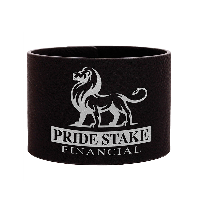 9 1/2' x 2' Laserable Leatherette Cuff Bracelet 9 1/2' x 2' Laserable Leatherette Cuff Bracelet
