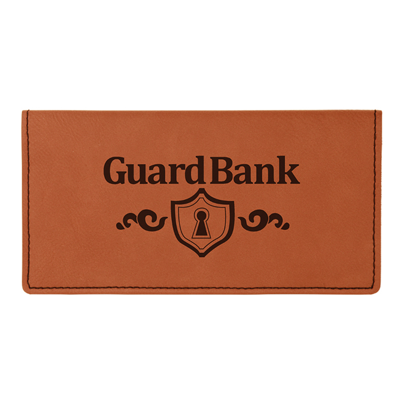 Laserable Leatherette Checkbook Covers