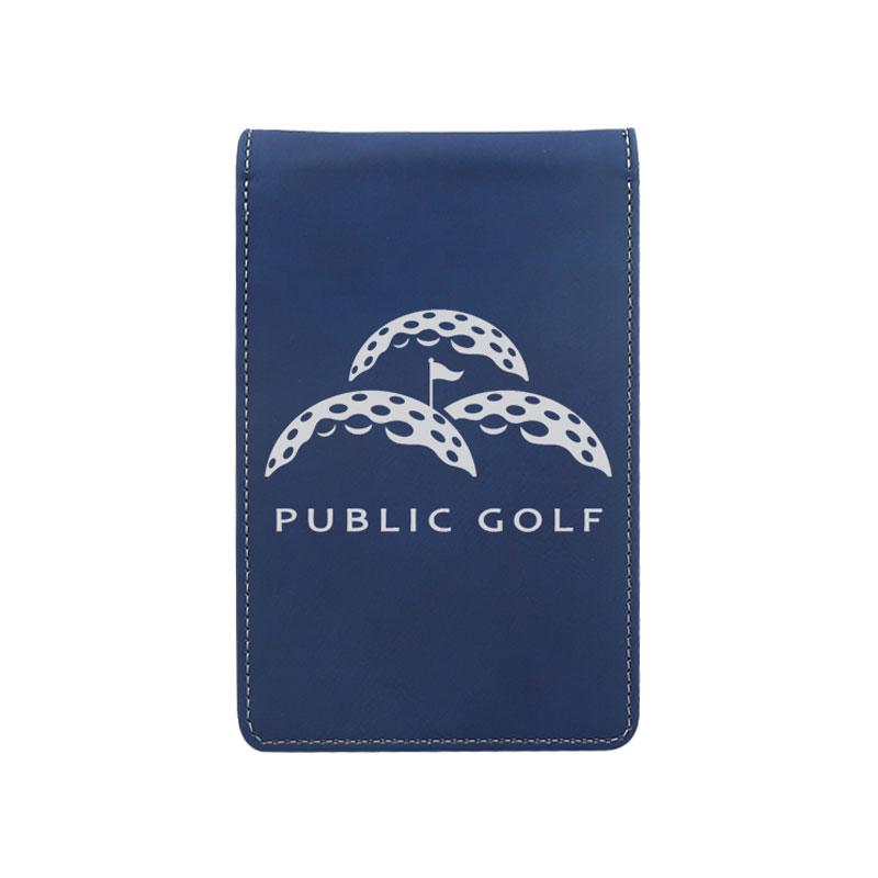 Laserable Leatherette Golf Scorecard Holder