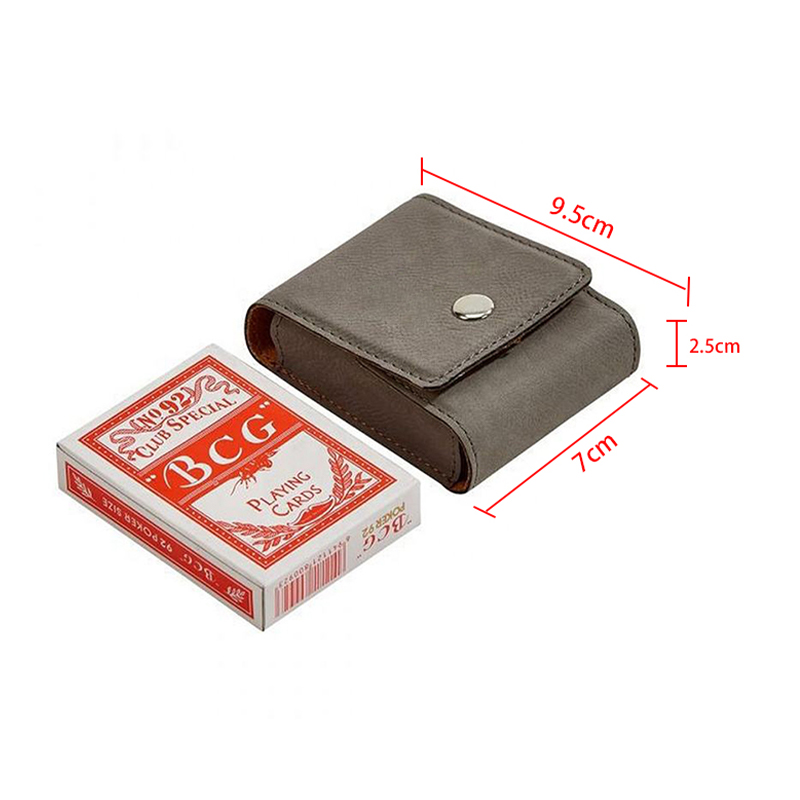 Laserable Leatherette ludens Card Box