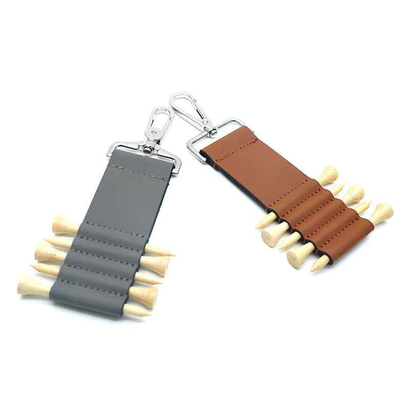 Laserable Leatherette Golf Bag Tag Keychain cum V lignea Tees