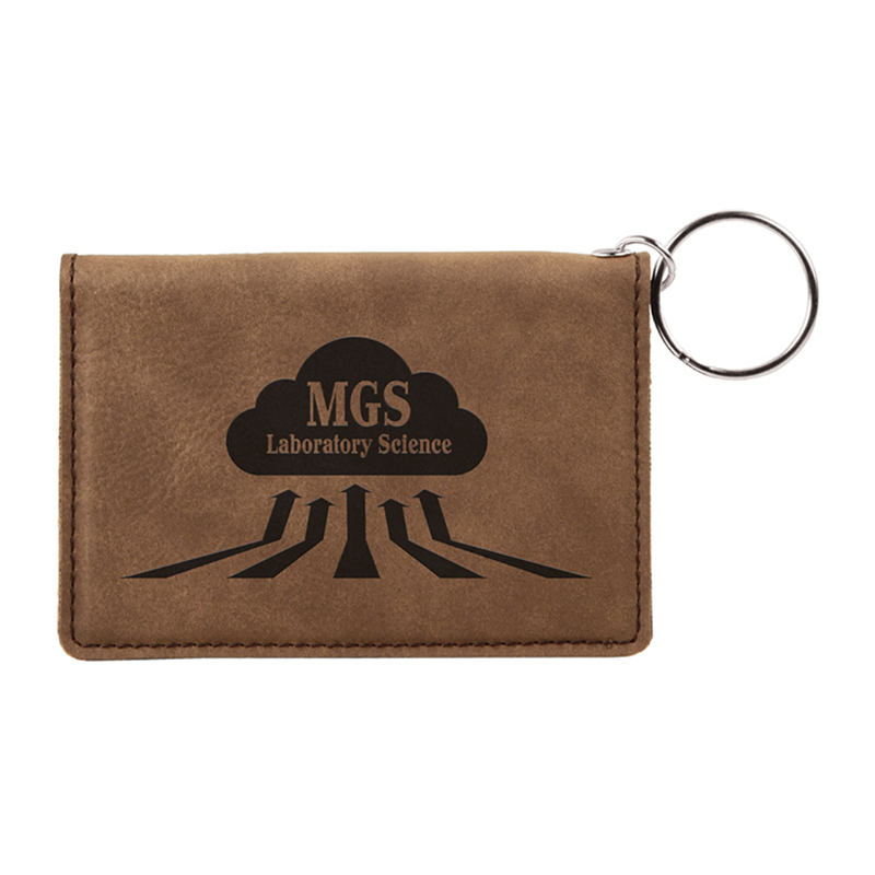Laserable Leatherette id Holders
