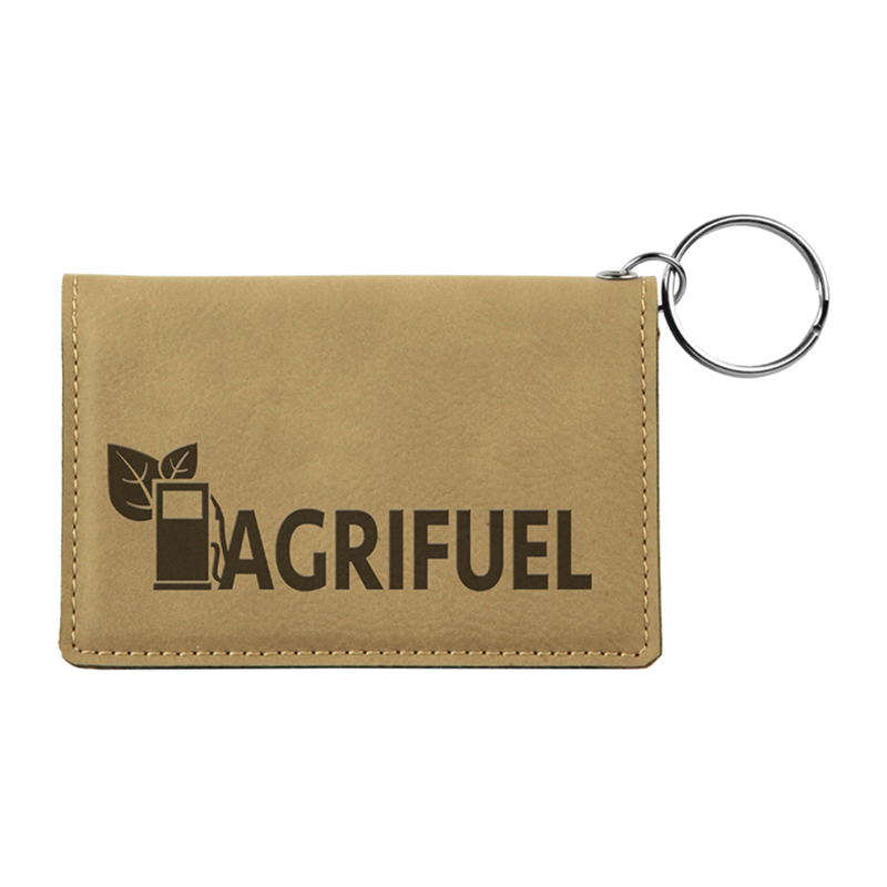 Laserable Leatherette id Holders
