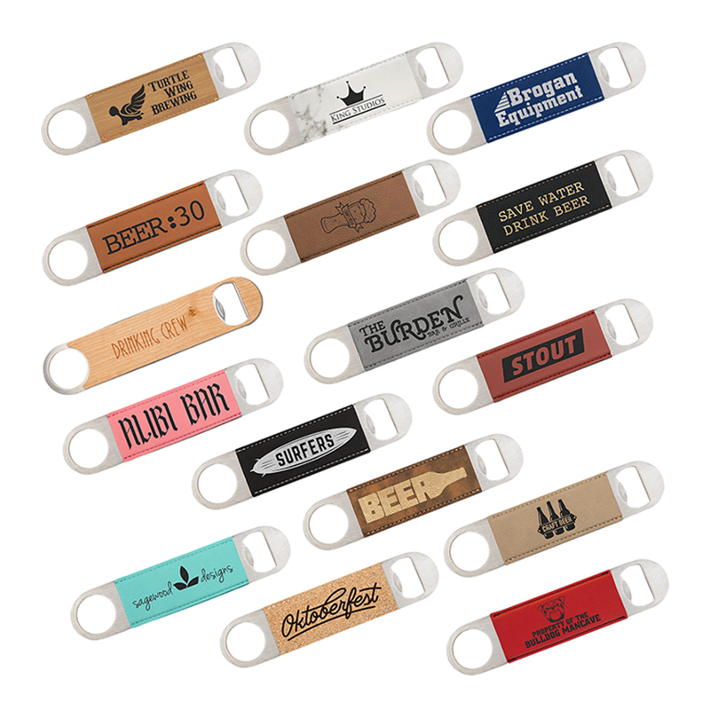 Laserable Leatherette Utrem Opener