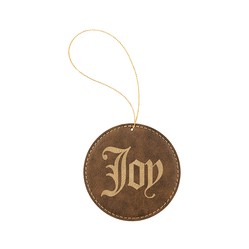 Laserable Leatherette circum ornamentum