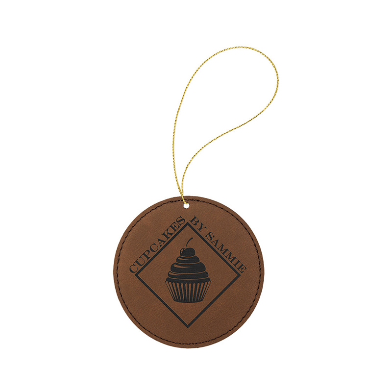 Laserable Leatherette circum ornamentum