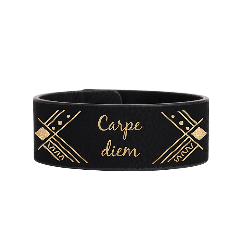 9 1/2' x 2' Laserable Leatherette Cuff Bracelet 9 1/2' x 2' Laserable Leatherette Cuff Bracelet