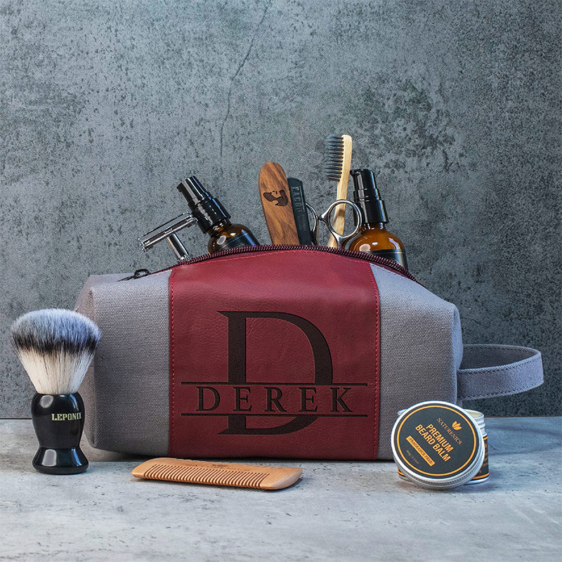 Laserable Leatherette Toiletry Bag Laserable Leatherette Toiletry Bag