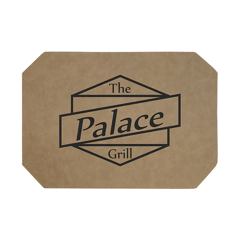 Laserable Leatherette Placemats