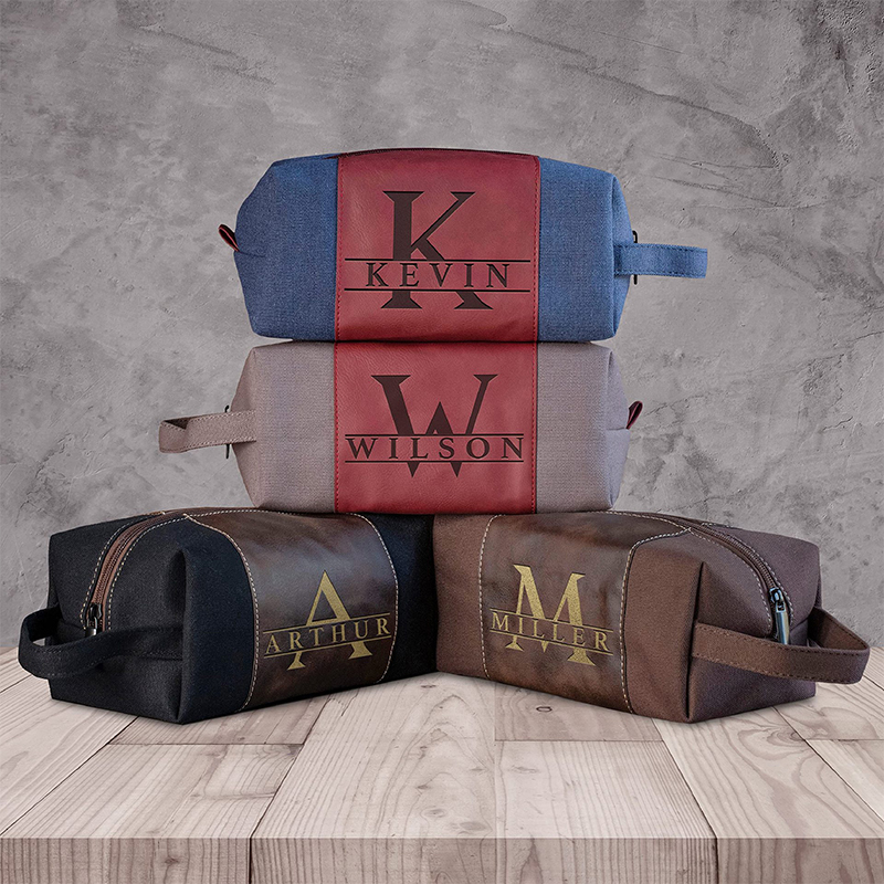Laserable Leatherette Toiletry Bag Laserable Leatherette Toiletry Bag