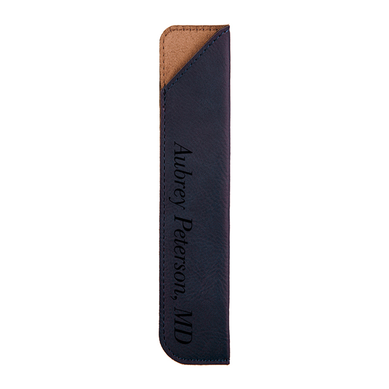 Laserable Leatherette Pen Sleeve