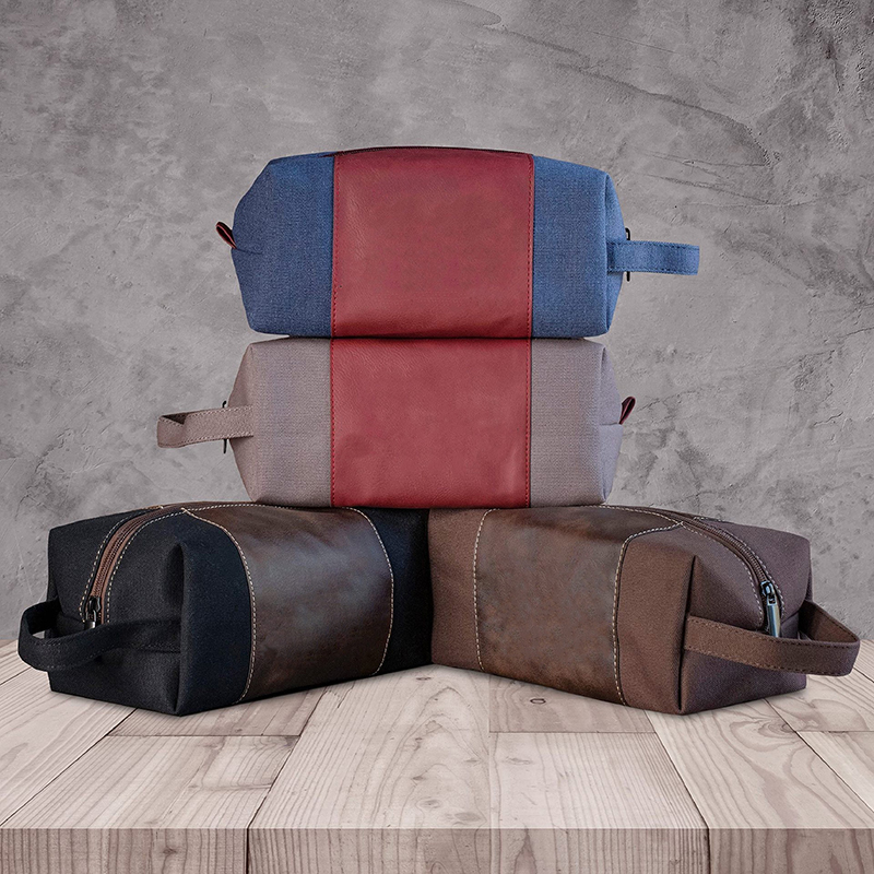Laserable Leatherette Toiletry Bag Laserable Leatherette Toiletry Bag
