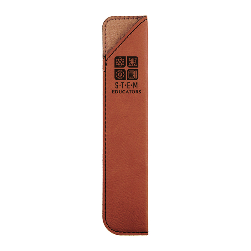 Laserable Leatherette Pen Sleeve