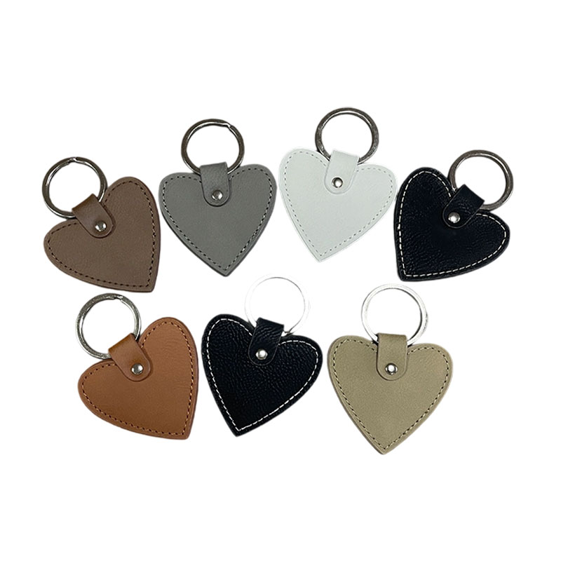 Laserable Leatherette Cordis Keychains cum Oiled Edge