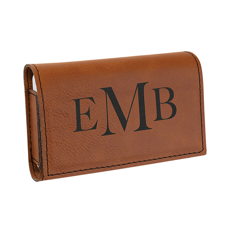 9 3/4' x 2 1/2' Laserable Leatherette Pill Box 9 3/4' x 2 1/2' Laserable Leatherette Pill Box