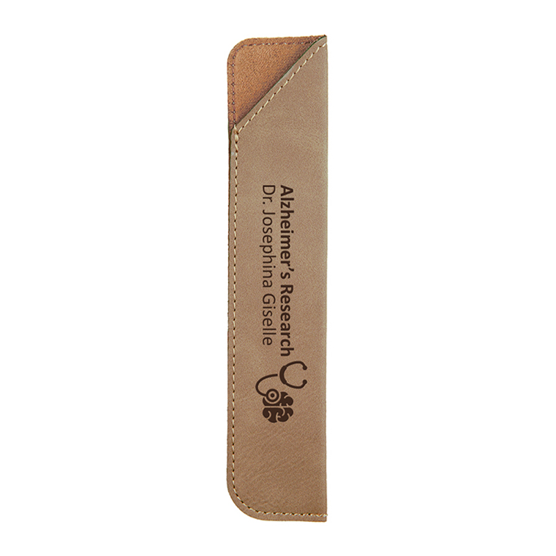 Laserable Leatherette Pen Sleeve