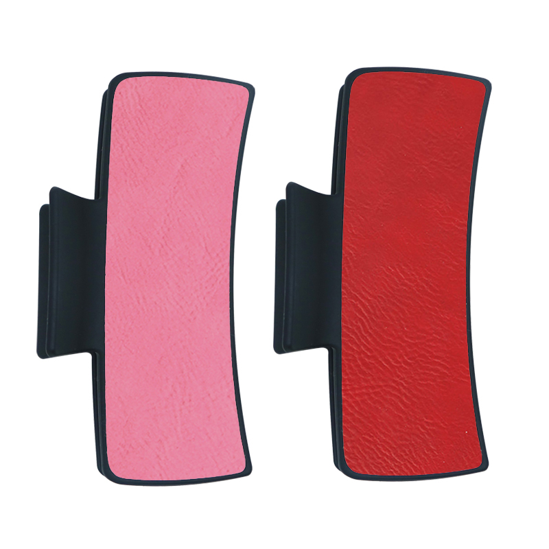 Laserable Leatherette Hair Clip Laserable Leatherette Hair Clip