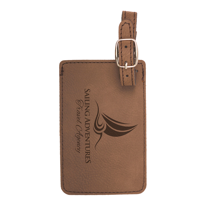 Laserable Leatherette sarcina Tags