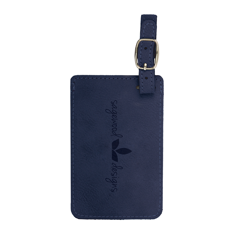 Laserable Leatherette sarcina Tags