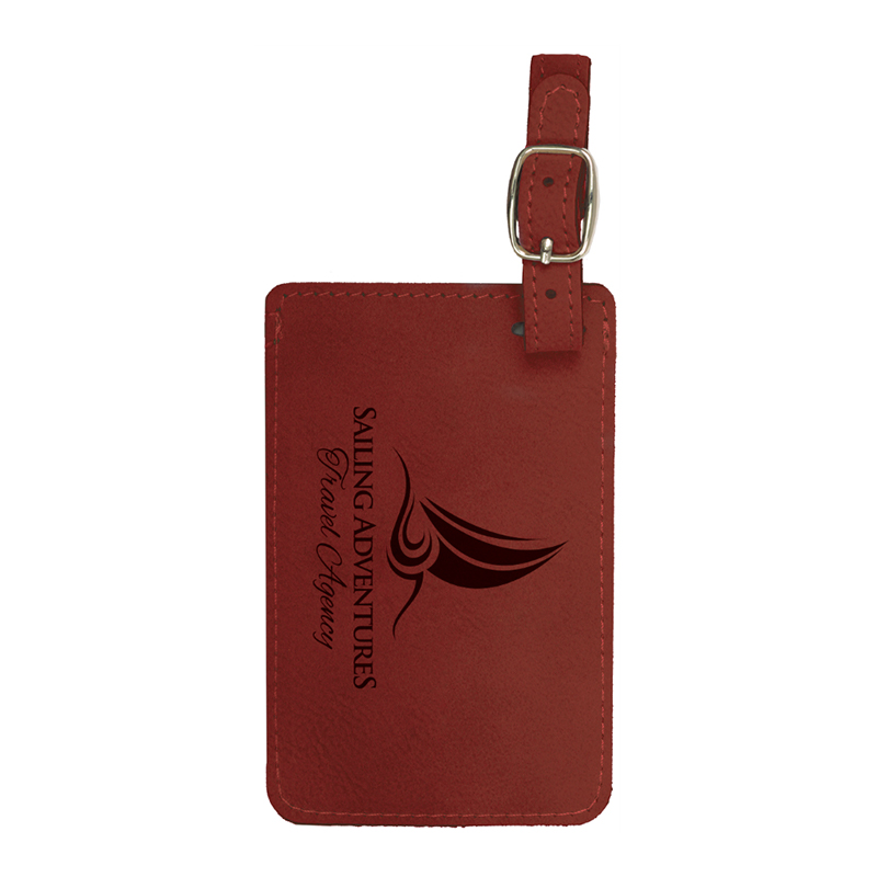 Laserable Leatherette sarcina Tags