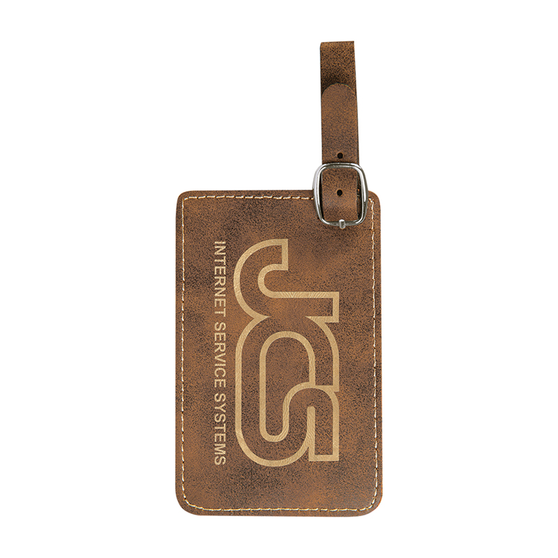 Laserable Leatherette sarcina Tags