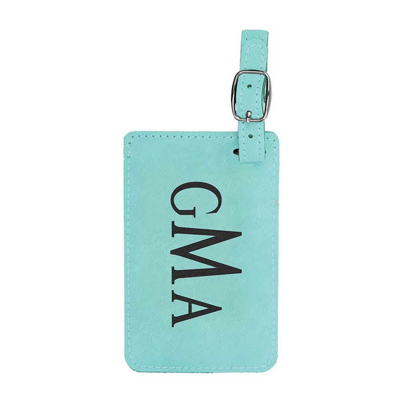 Laserable Leatherette sarcina Tags