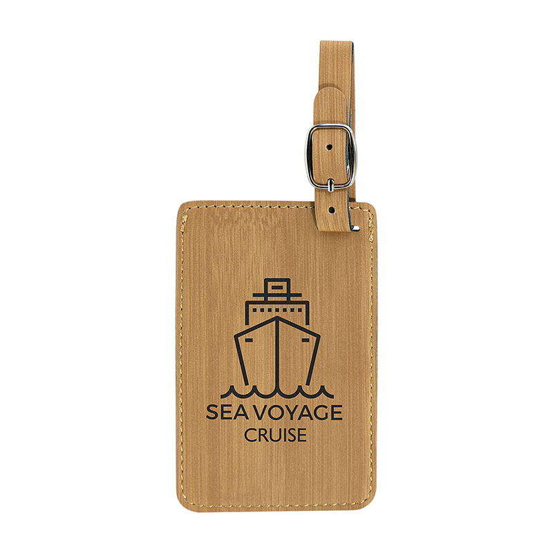 Laserable Leatherette sarcina Tags