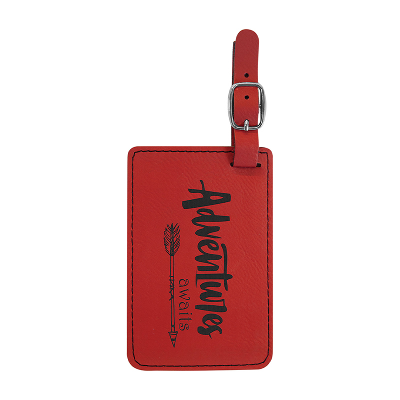 Laserable Leatherette sarcina Tags
