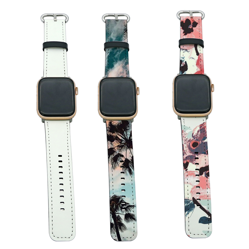 Sublimatio PU Leather Apple iWatch Band pro Series 4/5-44mm