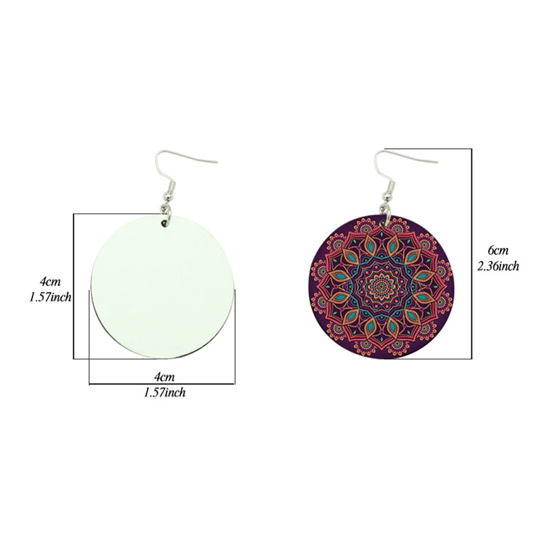 Sublimatione PU Leather Orbis in circuitu figura (par)