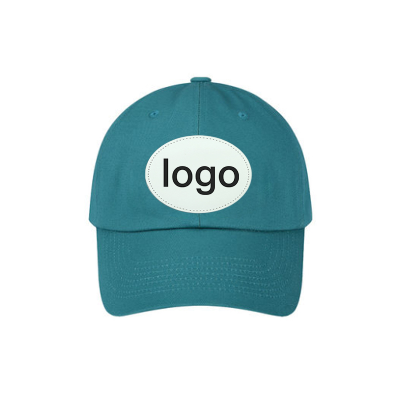 3 1/2' x 2 1/2' Oval Sublimation Leatherette Patches with Adhesive