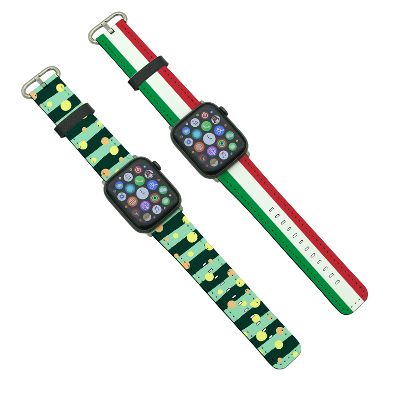 Sublimatio PU Leather Apple iWatch Band pro Series 4/5-40mm