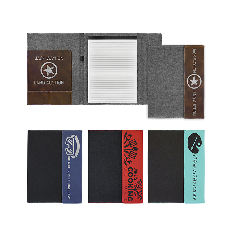 9 1/2' × 12' Canvas cum Leatherette Portfolios